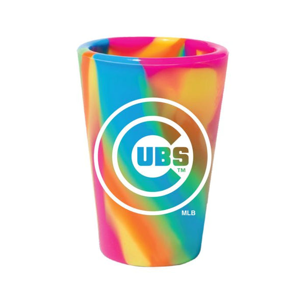 Wholesale-Chicago Cubs hippie 1.5oz Silicone Shot Glass