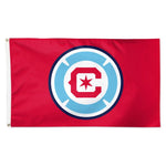 Wholesale-Chicago Fire Flag - Deluxe 3' X 5'