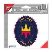 Wholesale-Chicago Fire Primary Logo Die Cut Magnet 4.5" x 6"