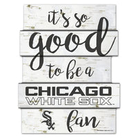 Wholesale-Chicago White Sox BIRCH Wood Sign 11"X14"