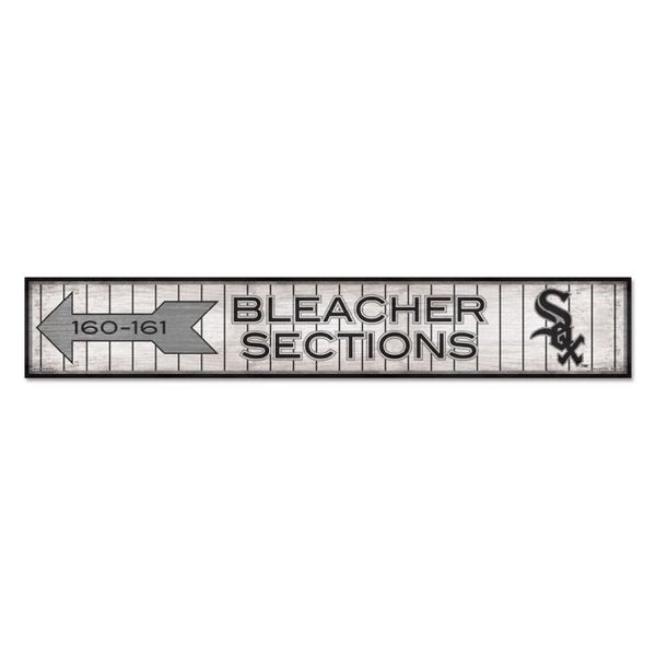 Wholesale-Chicago White Sox BLEACHERS Wood Sign 6"x36" 3/8" thick