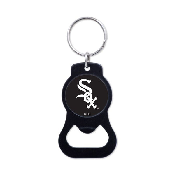 Wholesale-Chicago White Sox Black Bottle Opener Key Ring