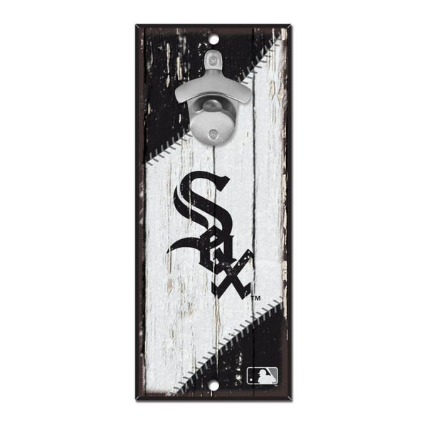 Wholesale-Chicago White Sox Bottle Opener Sign 5x11