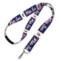 Wholesale-Chicago White Sox / Cooperstown Lanyards w/Breakaway 1"