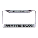 Wholesale-Chicago White Sox GLITTER Lic Plt Frame S/L Printed