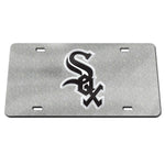 Wholesale-Chicago White Sox GLITTER Specialty Acrylic License Plate