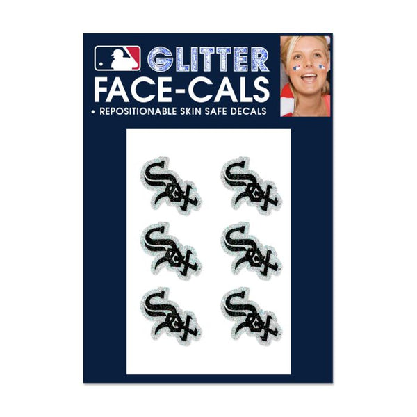 Wholesale-Chicago White Sox Glitter Tattoo 6 Pack