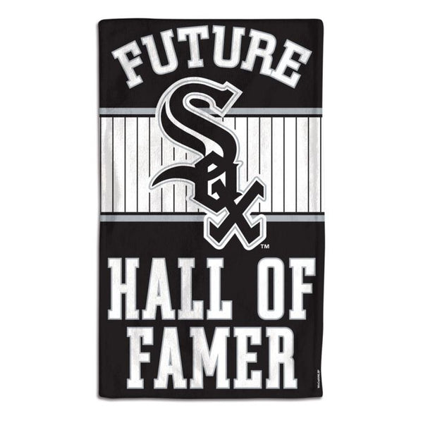 Wholesale-Chicago White Sox / Littlest Fan MLB FUTURE HALL OF FAMER Burp Cloth 10" x 17"