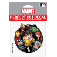 Wholesale-Chicago White Sox / Marvel (c) 2021 MARVEL Perfect Cut Color Decal 4" x 4"