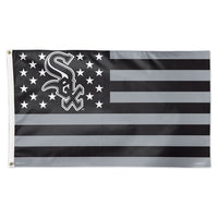 Wholesale-Chicago White Sox / Patriotic Flag - Deluxe 3' X 5'