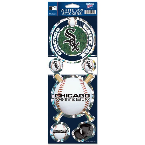 Wholesale-Chicago White Sox Prismatic Decal 4" x 11"