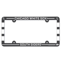 Wholesale-Chicago White Sox SLOGAN Lic Plate Frame Full Color