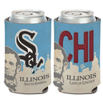 Wholesale-Chicago White Sox STATE PLATE Can Cooler 12 oz.