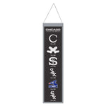 Wholesale-Chicago White Sox Wool Banner 8" x 32"