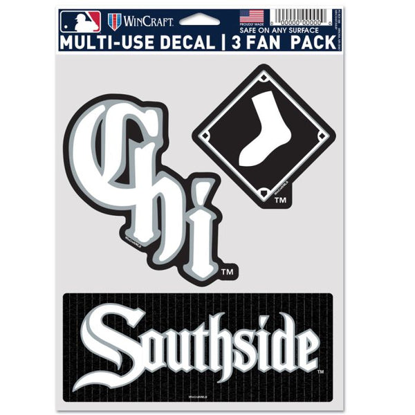 Wholesale-Chicago White Sox city Multi Use 3 Fan Pack