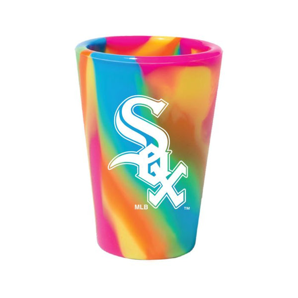 Wholesale-Chicago White Sox hippie 1.5oz Silicone Shot Glass