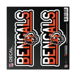 Wholesale-Cincinnati Bengals COLOR DUO All Surface Decal 6" x 6"