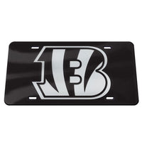 Wholesale-Cincinnati Bengals Chrome Acrylic Classic License Plates