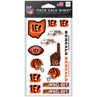 Wholesale-Cincinnati Bengals Face Cals 4" x 7"