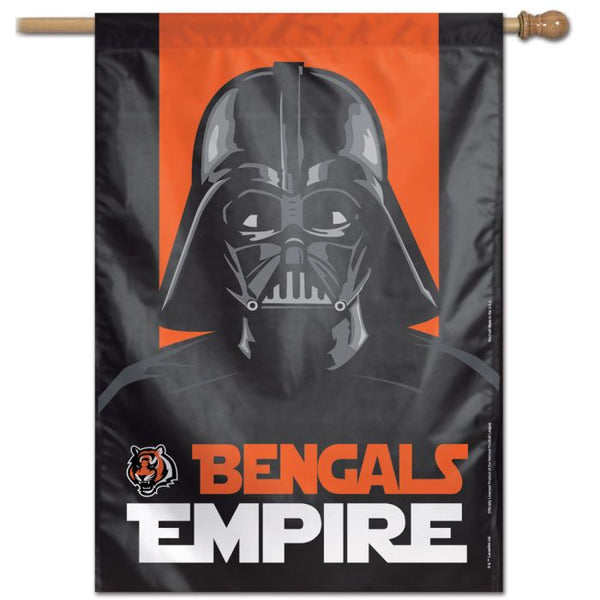 Wholesale-Cincinnati Bengals / Star Wars VADER Vertical Flag 28" x 40"