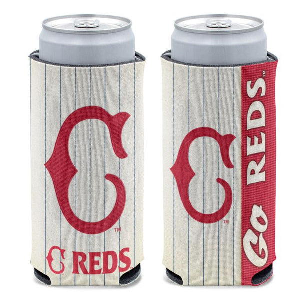 Wholesale-Cincinnati Reds 12 oz Slim Can Cooler