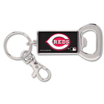 Wholesale-Cincinnati Reds Bottle Opener Key Ring Rectangle