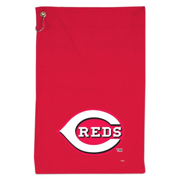 Wholesale-Cincinnati Reds Colored Sports Towel w/Grommet 16" x 25"