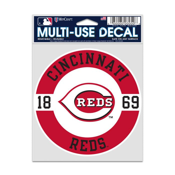 Wholesale-Cincinnati Reds Fan Decals 3.75" x 5"