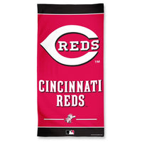 Wholesale-Cincinnati Reds Fiber Beach Towel 9lb 30" x 60"