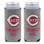 Wholesale-Cincinnati Reds GRAY 12 oz Slim Can Cooler
