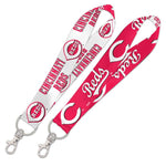 Wholesale-Cincinnati Reds Lanyard Key Strap 1"