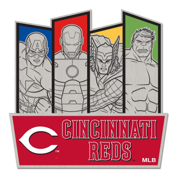 Wholesale-Cincinnati Reds / Marvel (c) 2021 MARVEL Collector Pin Jewelry Card