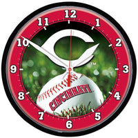 Wholesale-Cincinnati Reds Round Wall Clock 12.75"
