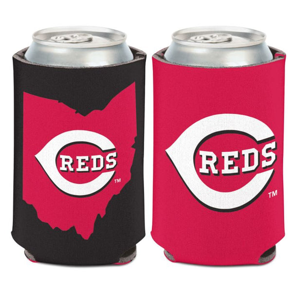 Wholesale-Cincinnati Reds STATE SHAPE Can Cooler 12 oz.