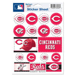 Wholesale-Cincinnati Reds Vinyl Sticker Sheet 5" x 7"