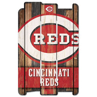 Wholesale-Cincinnati Reds Wood Fence Sign