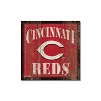 Wholesale-Cincinnati Reds Wooden Magnet 3" X 3"