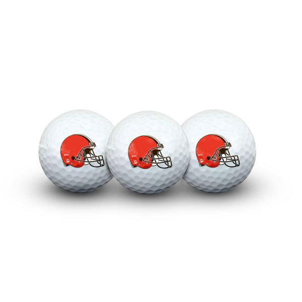 Wholesale-Cleveland Browns 3 Golf Balls In Clamshell