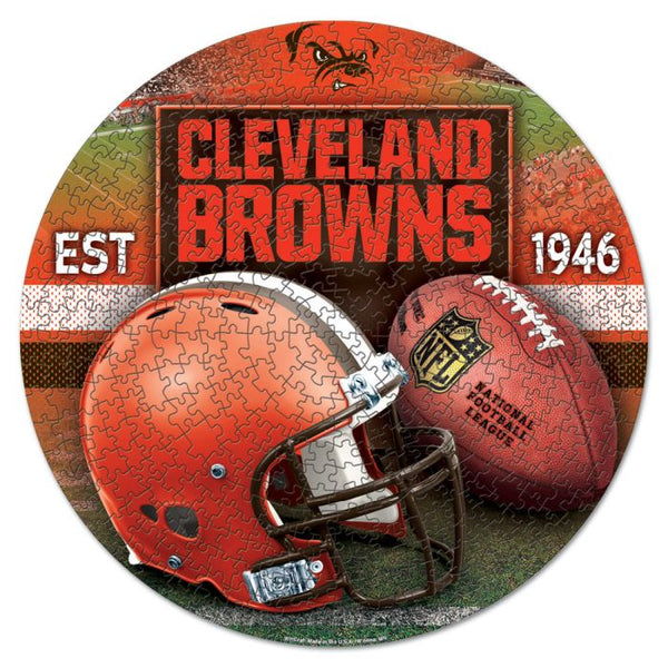 Wholesale-Cleveland Browns 500 pc Puzzle in Box