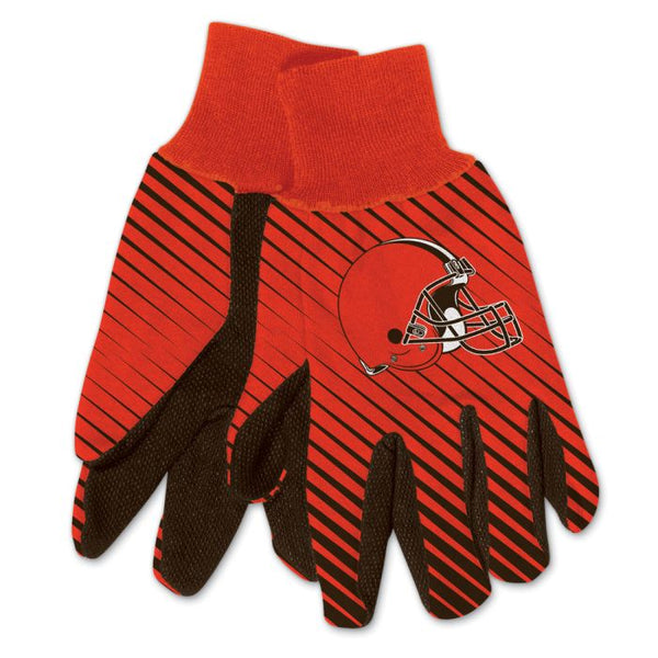 Wholesale-Cleveland Browns Adult Two Tone Gloves