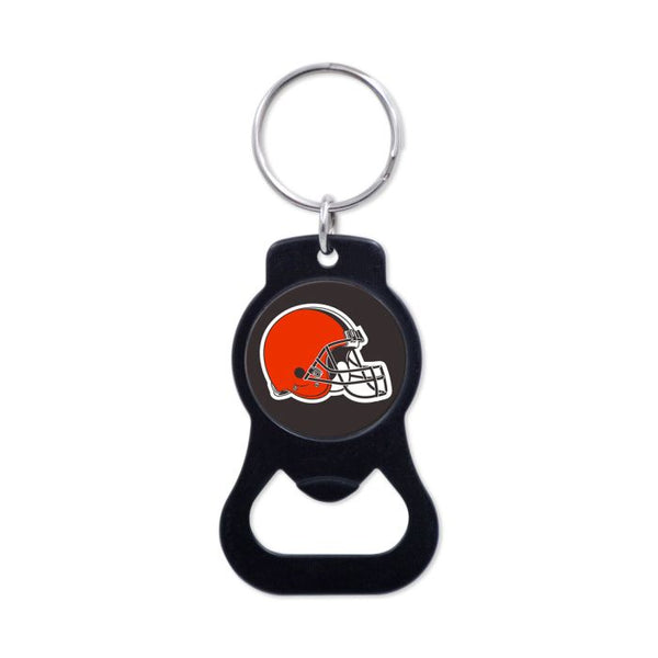 Wholesale-Cleveland Browns Black Bottle Opener Key Ring