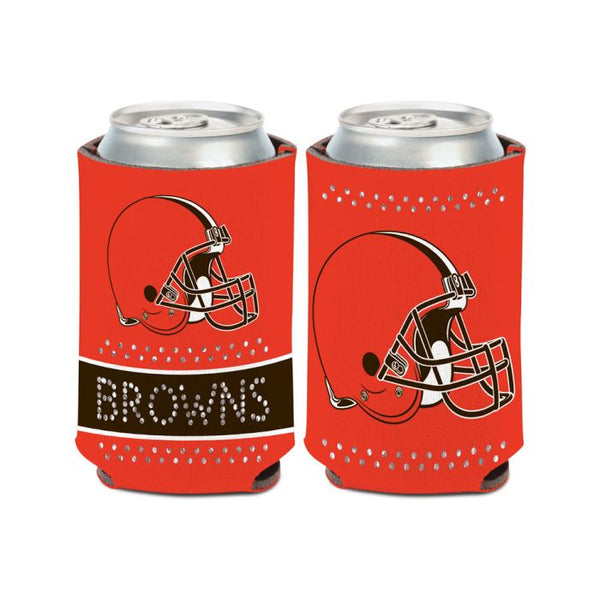 Wholesale-Cleveland Browns Bling Can Cooler 12 oz.