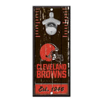 Wholesale-Cleveland Browns Bottle Opener Sign 5x11