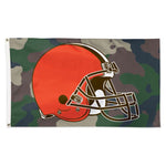 Wholesale-Cleveland Browns CAMO Flag - Deluxe 3' X 5'