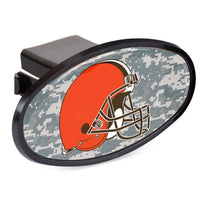 Wholesale-Cleveland Browns CAMO Oval 2" Hitch Receiver