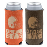 Wholesale-Cleveland Browns COLORED HEATHER 12 oz Slim Can Cooler