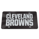 Wholesale-Cleveland Browns Chrome Acrylic Classic License Plates