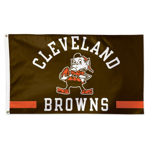 Wholesale-Cleveland Browns Classic 2 Flag - Deluxe 3' X 5'