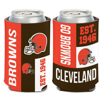 Wholesale-Cleveland Browns Color Block Can Cooler 12 oz.