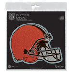 Wholesale-Cleveland Browns Decal Glitter 6" x 6"